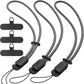 SURPHY 3 Pack Phone Wrist Strap with CellPhone Tether Tab, Cellphone Lanyard, Phone Strap with 2-Color Braided, Wrist Lanyard