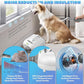 Dog Dryer for Pet Grooming Professional, 6HP/3500W High Velocity Blow Dryer for Dogs, Dual Motor Pet Dryer, Adjustable Temperature 95-125℉ & Airflow 0-90 M/S, 2.5-7.5 FT Hose with 4 Nozzles