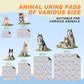 Washable Pee Pads for Dogs, 2 Pack Reusable Puppy Pads, Waterproof Pet Pee Pads for Dog Potty Training, Extra Large Dog Pee Pads for Crate, Playpen, and Whelping, Orange 48"x48"