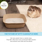 Kitty Sift (6-Pack) Disposable Cat Litter Box, Sustainable, Clean - Jumbo, 6-Pack