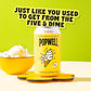 Popwell Cream Soda Caffeinated Better-For-You Prebiotic Soda, with 6g Fiber, 1g Sugar, Vitamins and Immunity Support, 12 fl oz Cans (pack of 12)