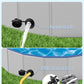 Dog Pool for Large Dogs, Foldable Plastic Pool for Dogs Slip-Resistant (XL - 63'' x 12'')