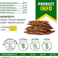 Dog Treats Rawhide Sticks Wrapped with Chicken 11 oz Pet Natural Chew Treats - Grain Free Meat & Human Grade Dried Snacks - Best for Small & Large Dogs (10.6 Ounce (Pack of 1), Smoked Chicken)