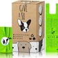 100% Certified Home Compostable Dog Poop Bags with Handles - 10% to Charity - ASTM D6400 & EN 13432 Compliant - 120 x Plant Based X Large Compostable Poop Bags (10 Rolls)