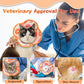 Cat Cone Collar Soft for Wound Healing, Foldable Neck Recovery Cone Anti Licking, Small Adjustable Surgery Cat Head Cone Alternative for Kittens(Size: M)