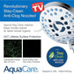 Hotel Spa AquaCare for California As-Seen-On-TV High Pressure Handheld Rain 50-mode 3-way Shower Head Combo with Adjustable Arm, Anti-clog Jets, Tub & Pet Power Wash, 6 ft. Stainless Steel Hose