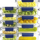 Glass Food Storage Containers with Lids Airtight, 10 Pack Meal Prep Containers, Bpa-free Lid Glass Lunch Box
