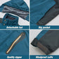 Men's Winter Ski Jacket Warm Waterproof Fleece Liner Snow Coat Hooded Windproof Mountain Raincoat