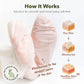 Purederm Shiny & Soft Foot Peeling Mask (6 pack) - For smooth and moist baby skin with Exfoliating peel off Calluses, Dry Skin, Cracked Heels - Men and Women