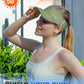 GXCROR Sports Sun Visor Hat Men Women, Lightweight Breathable Quick Dry Sports Sun Hat for Running Golf Tennis