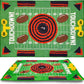 NFL New England Patriots Dog Snuffle Mat – Interactive Pet Slow Feeder, Football Field Design Food Puzzle Toy for Dogs & Cats, Foraging Activity Mat for Smarter Feeding