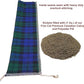 15" Leopard Print Catnip Cat Kicker Toy with Refillable Pocket (Kickers Filled with 1 oz Premium Canadian Catnip)