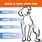 Wahl USA Pet Refresh Lavender Cleaning Wipes for All Dog Breeds - Use on Ears, Nose, Paws, Bottom, & Sensitive Areas - 50 Wipes - 820018A