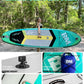 BM Paddle Board Inflatable Stand Up Paddle Board, SUP Paddleboard for Adult, Premium Accessories | Non-Slip EVA Deck & Foam Handles, Camera Mount, Double Action Pump, 85L Travel Backpack