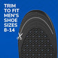 Dr. Scholl's Work All-Day Superior Comfort Insoles with Massaging Gel - Designed for Men & Women with Hard-Working Feet, Eliminates Sore Muscles and Tired Legs, Arch Support Inserts with Odor Control