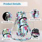 Betsey Johnson Insulated Water Bottle Pouch Holder Carrier Crossbag with Adjustable Shoulder Strap - Lightweight Polyester Accessories with Pockets Good for Hiking Sports