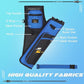 SUNYA Archery Hip Quiver for Arrows. Includes 3 Tubes Arrow Holder, Accessories Pockets and Waist Belt. Fit for Compound and Recurve Bow Practice.