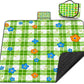 Extra Large Picnic Blanket Waterproof,80"x 80"Foldable Machine Washable Beach Blanket,Outdoor Blanket for 6-8 Adults,Suitable for Indoor Crawling,Park Beach,Camping,Hiking,Family Travel(Green)