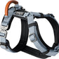 MADE TO ROAM Premium Explorer Harness - Y-Shaped Dog Harness with Adjustable Durable Nylon, Soft Padding, Metal Buckles and Leather Handle for Small, Medium, Large Dogs (Virginia Mountains, Size 5)