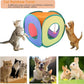 42pcs Interactive Cat Toys Kit - Multi-Activity Kitten Toy Set with Collapsible Tunnel, Feather Wand & Bell, Cat Balls Toys - Indoor Play Enrichment Supplies for Adult Cats & Kittens