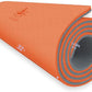 Hatha Yoga Extra Thick TPE Yoga Mat - 72"x 32" Thickness 1/2 Inch -Eco Friendly SGS Certified - With High Density Anti-Tear Exercise Bolster For Home Gym Travel & Floor Outside