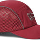 CLAPE Quick Dry 5 Panel Hat for Men, Breathable Mesh Short Brim Baseball Cap, Reflective Ajustable Outdoor Sport Running Hat