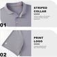 Mens Polo Shirts Short Casual Solid Stylish Dry Fit Performance Designed Collared Golf Polo Shirts for Men