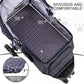 MoNiBloom 3 Wheels Pet Dog Cat Stroller for Small Medium Dogs Cats, Lightweight Foldable Jogger Stroller w/Storage Basket and Cup Holder, Plaid