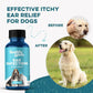 Itch Relief and Ear Infection Treatment for Dogs & Cats, Natural Ear Mites Treatment for Cats and Dogs Soothes Itchy Ears, Reduces Swelling, Otitis, Pain & Inflammation, 400 Easy to Give Tiny Pills