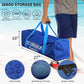 Outdoor Professional Volleyball Net Set for Backyard Beach with Heavy Duty Adjustable Aluminum Poles, Upgraded Anti-sag Net, PU Volleyball and Pump, Boundary Line, Large Carry Bag