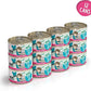 Weruva B.F.F. Play - Best Feline Friend Paté Lovers, Aw Yeah!, Tuna & Turkey T.T.Y.L. with Tuna & Turkey, 2.8oz Can (Pack of 12)