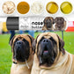 The Blissful Dog Mastiff Nose Butter for Dry, Cracked Skin, Lick-Safe Dog Nose Balm with Moisturizing Shea Butter, Almond, Olive, and Essential Oils, Pet Supplies, Uncented, 0.15 oz.