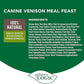 Nature's Logic Dry Dog Food - 100% Natural - No Synthetics - For All Ages, Sizes, Breeds - Free From Common Allergens, High Protein - Venison Meal Feast, 4.4lbs
