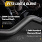 LIONSCOOL Premium 4ft/4.9ft/6ft Barbell for Strength Training and Olympic Weightlifting, 2 Inch Bar for Squats, Curls, Deadlifts, Presses, Hip Thrusts, 350lbs/500lbs/700lbs Weight Capacity