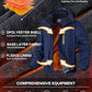 WENRONSTA Men's Ski Snow Jacket Winter Coat Warm Waterproof Windbreaker Mountain Snowboarding Hooded Hiking Traval