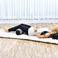 Leewadee Small Yoga Bolster – Shape-Retaining Cervical Neck Roll, Tube Pillow for Comfortable Reading, Kapok Filling, 22 x 6 x 6 inches