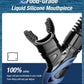 Aegend Dry Snorkel, Dive Mask Easy-Breath Free Diving Snorkel for Snorkeling Scuba Diving Freediving Swimming, with Top Dry Valve and Food-Grade Silicone Mouthpiece