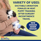 New! Hartz® Comfitables® Disposable Dog Diapers, Size XXS 12 Count, Comfortable & Secure Fit, Easy to Put On, Super Absorbent Male and Female Diaper