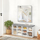 Silver Bathroom Mirror, 30x36 Inch Rectangular Framed Mirror, Large Wall Mounted Bathroom Vanity Mirror Over Sink for Bedroom,Restroom, Living Room, Hangs Vertically or Horizontally