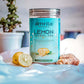 Amrita Naturals Refreshing Lemon Instant Herbal Tea – 1.10 lb (500g) | Pack of 2 | Natural & Caffeine-Free | Quick & Flavorful Lemon Beverage | Great for Hot or Iced Tea Anytime