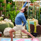 YOGA DESIGN LAB | The Combo Yoga Mat | 2-in-1 Mat+Towel | Eco Luxury | Ideal for Hot Yoga, Power, Bikram, Ashtanga, Sweat | Studio Quality | Includes Carrying Strap!