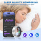 Smart Ring for Women Men - Titanium Health Fitness Tracker Ring with Heart Rate, Step Counting, Calories, Sleep & Stress Monitor for iPhone and Android, No Subscription Fee (Sliver, 8)