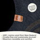 MEOWFIA Premium Felt Cat Bed Cave - Handmade 100% Merino Wool Bed for Cats and Kittens (Large, Slate Grey)