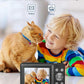 Digital Camera, Camkory FHD 1080P Kids Camera 44MP Point and Shoot Digital Cameras with 32GB SD Card, 16X Zoom, Two Batteries, Lanyard, Compact Small Camera for Kids Boys Girls