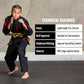 Elite Sports Kids Brazilian Jiu Jitsu Belts Preshurunk Martial Arts Youth BJJ Belts for Girls & Boys with BJJ Ranking Stripes