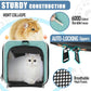 Soft Cat Carrier Large Cat 20 lbs/Kitty Cat Travel Crate for Pet Top Load/Small Dog Sturdy Transport Fabric Carry Bag 10 Pounds/Yorkie Kennel with Pocket Teal Aqua