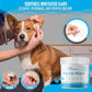 Dog Ear Wipes for Dog Yeast Wax Itch and Odor | Unscented Dog Ear Cleaner for Dogs | Natural Cleaning Puppy Ear Wipes | Soothing Ear Wipes for Pets Cat | Natural Ingredients | 125 XL Pcs