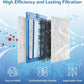 Aquarium Filter Cartridge for Whisper Bio Bag Power Filters, 6 Pack Assembled Large Filter Cartridges for Repto Filter