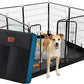 PJYuCien Dog Playpen Plus Storage Bag, 24" H 8 Panels Puppy Pen with Square Bottom, Heavy Duty Dog Fence for Puppies/Small Dogs