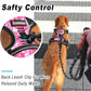 BARKBAY No Pull Dog Harness Large Step in Reflective Dog Harness with Front Clip and Easy Control Handle for Walking Training Running(Pink camo,L)